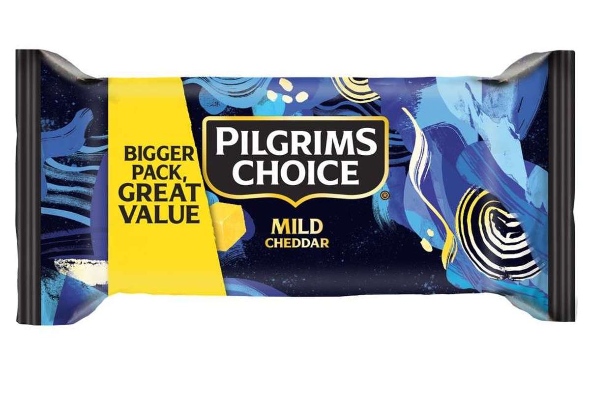 Pilgrims Choice announces bigger Mild and Mature Cheddar packs