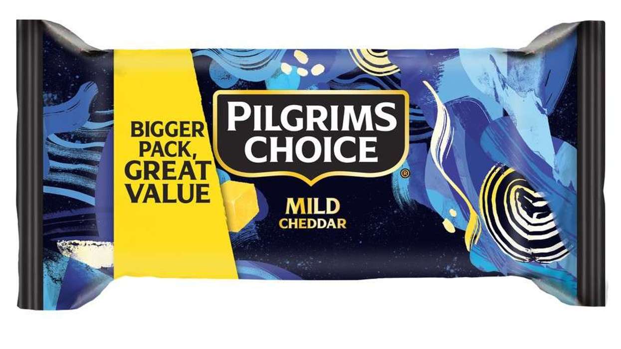 Pilgrims Choice announces bigger Mild and Mature Cheddar packs