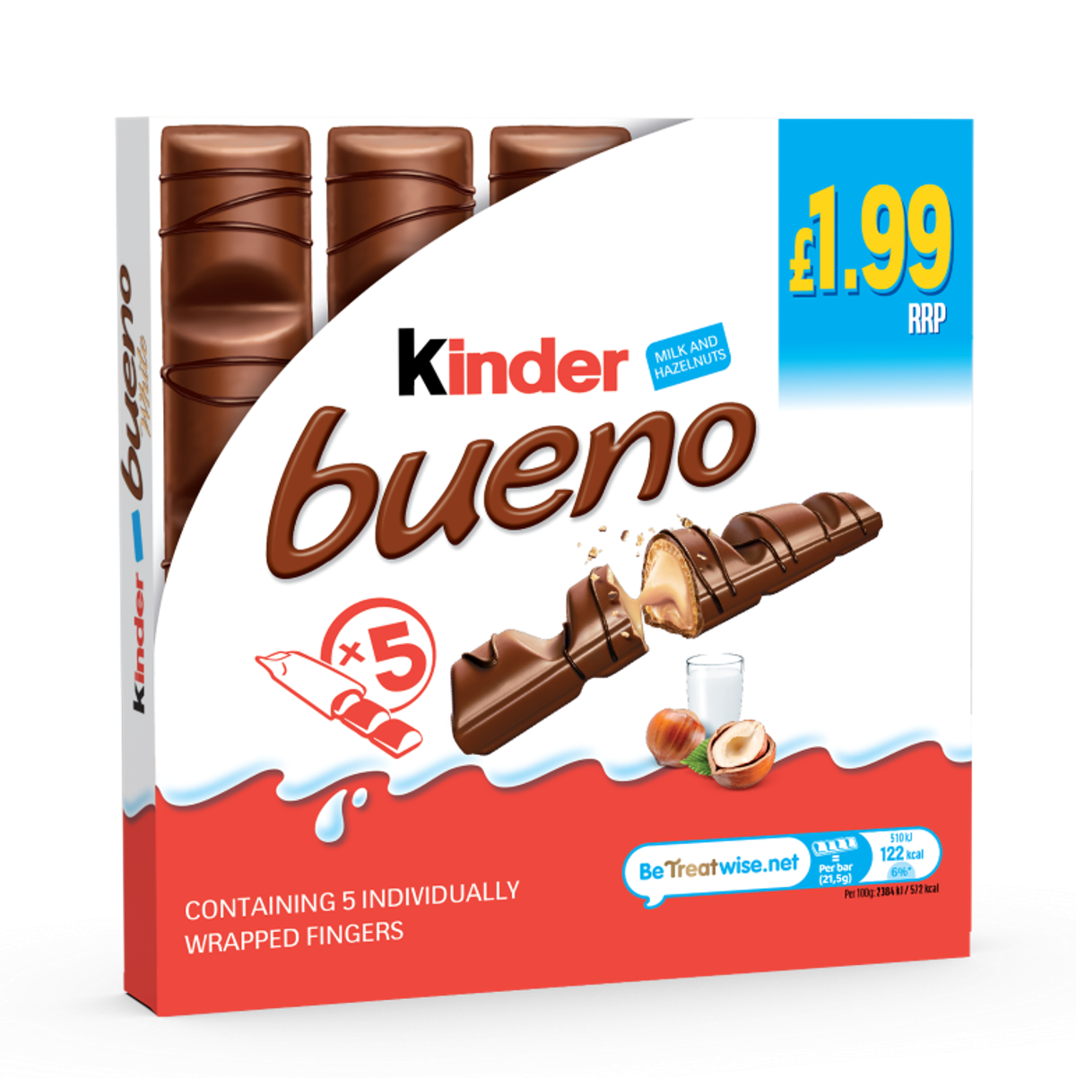 Kinder Bueno multipack exclusive for convenience and wholesale