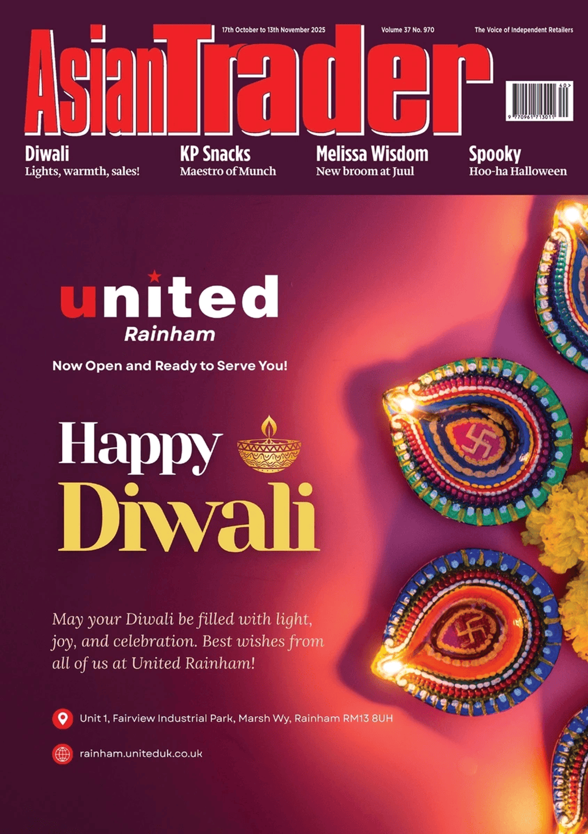 17th October to 13th November 2025