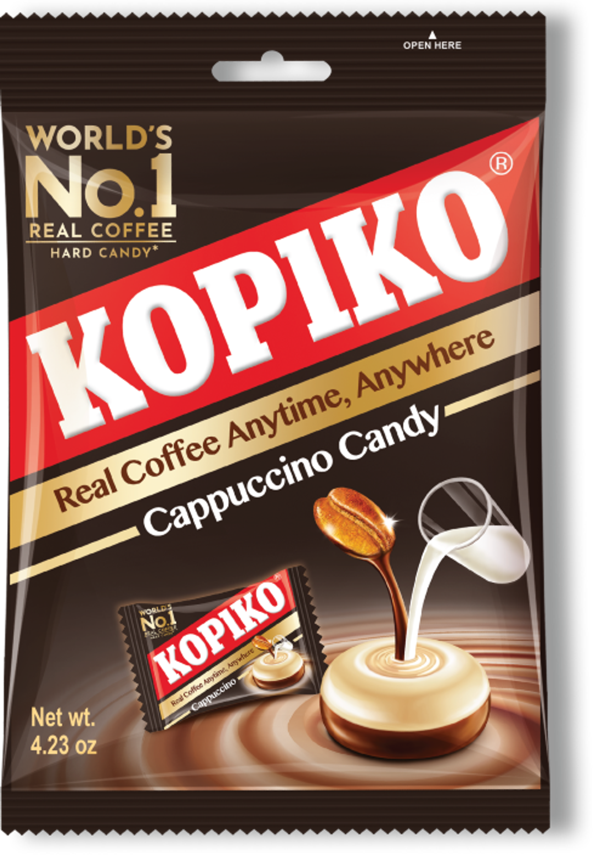 Smell the No.1 coffee candy from Kopiko