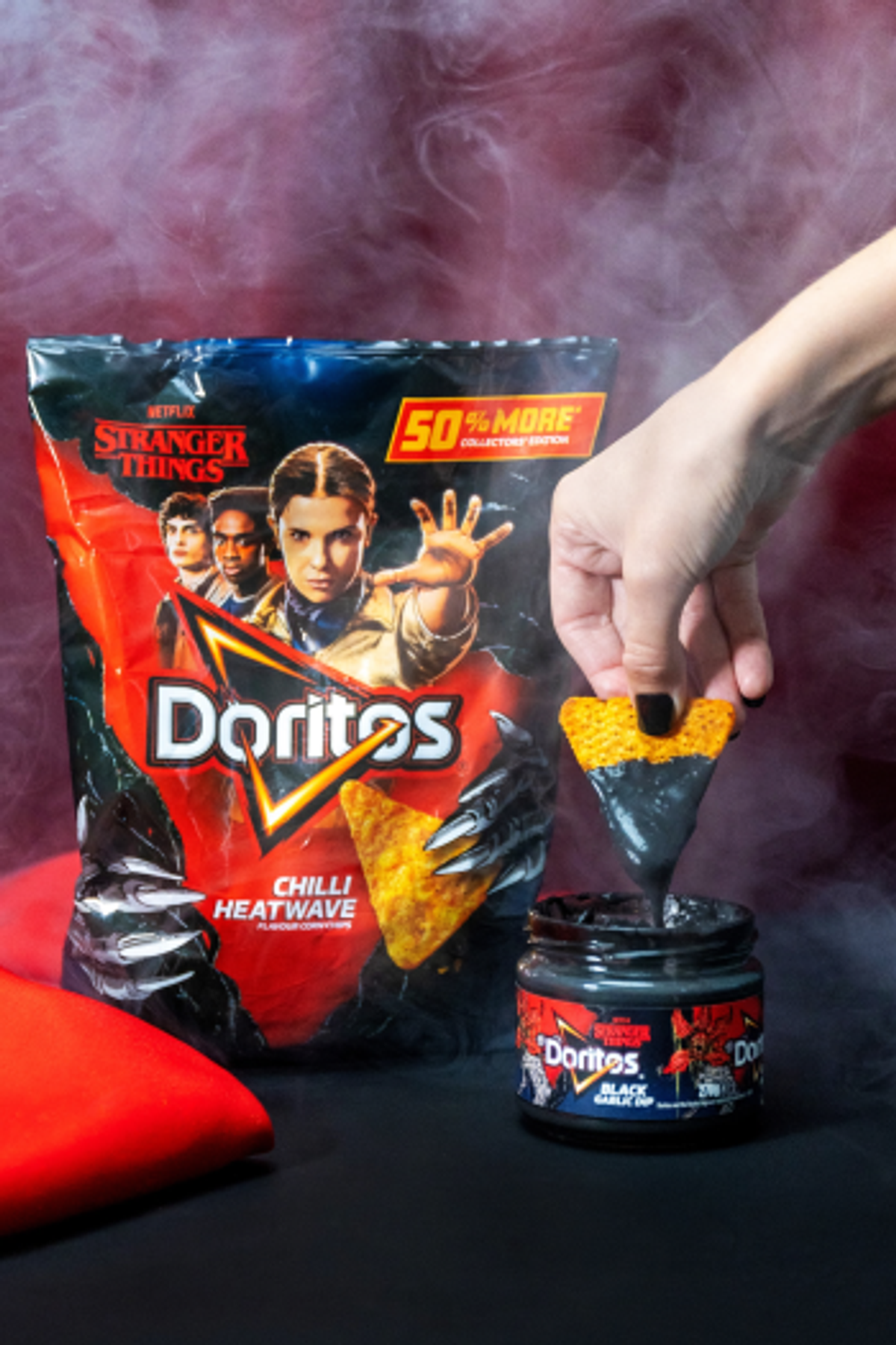 Doritos limited-edition Stranger Things-themed party packs