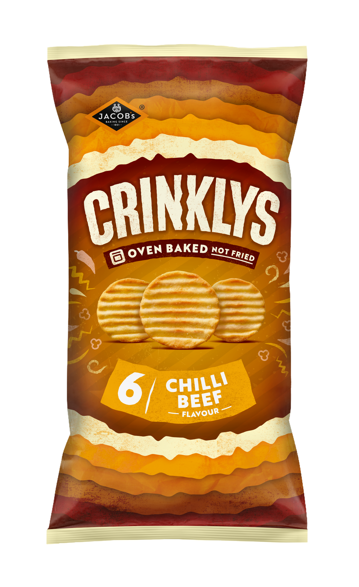 pladis launches Jacob’s Crinklys Chilli Beef