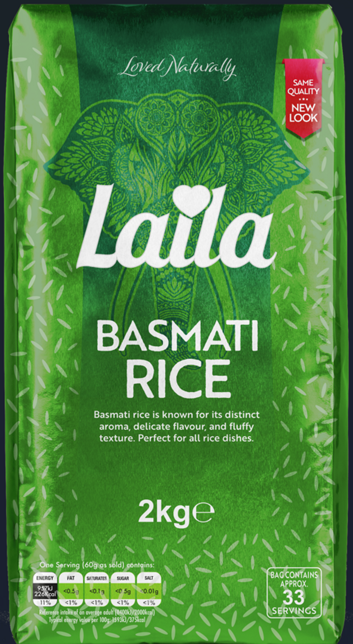 Laila introduces elephant motif on pack to highlight charity partnership