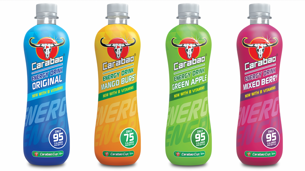 Carabao releases 500ml pet bottle for core range of fruit flavours