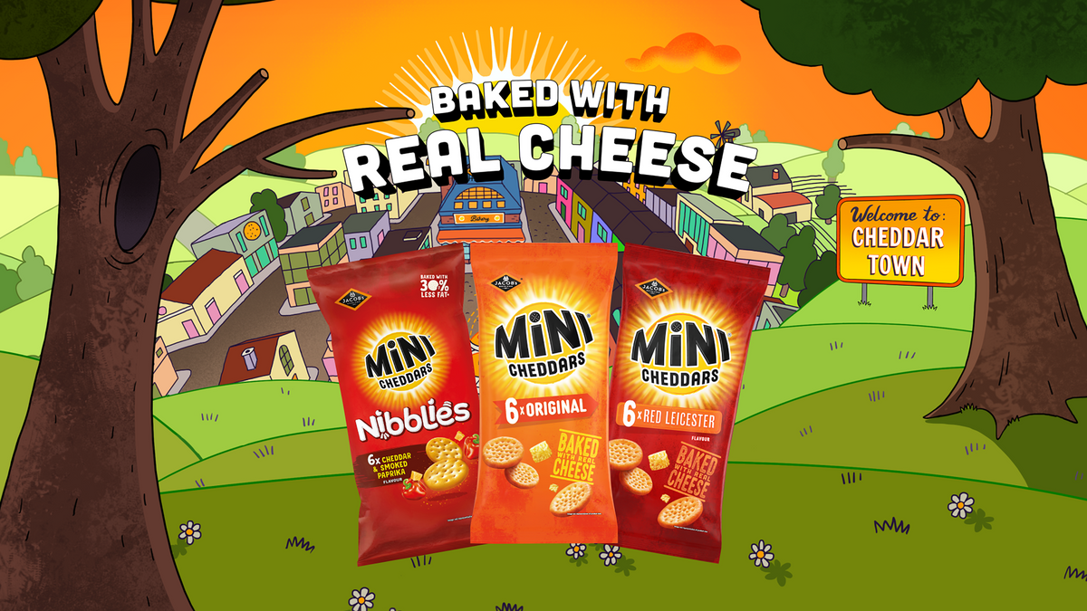 pladis puts Jacob's Mini Cheddars back on air