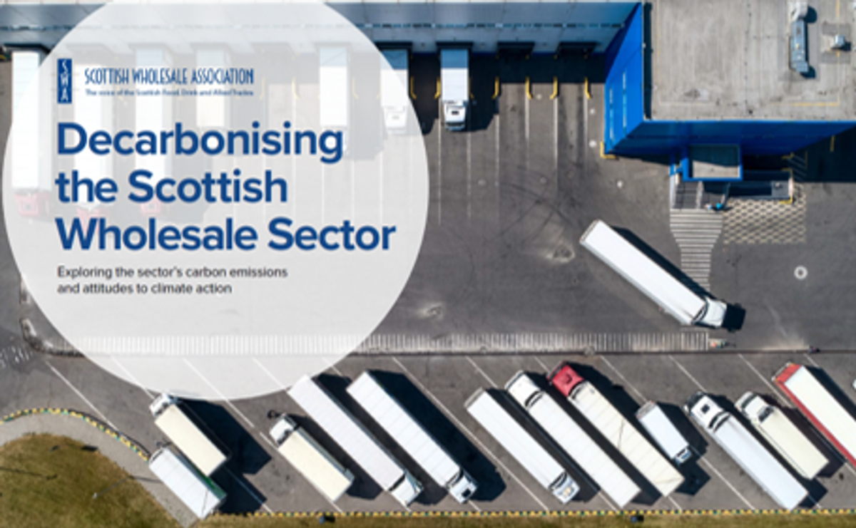Scotland’s wholesale sector sets out plan to reach net zero by 2040