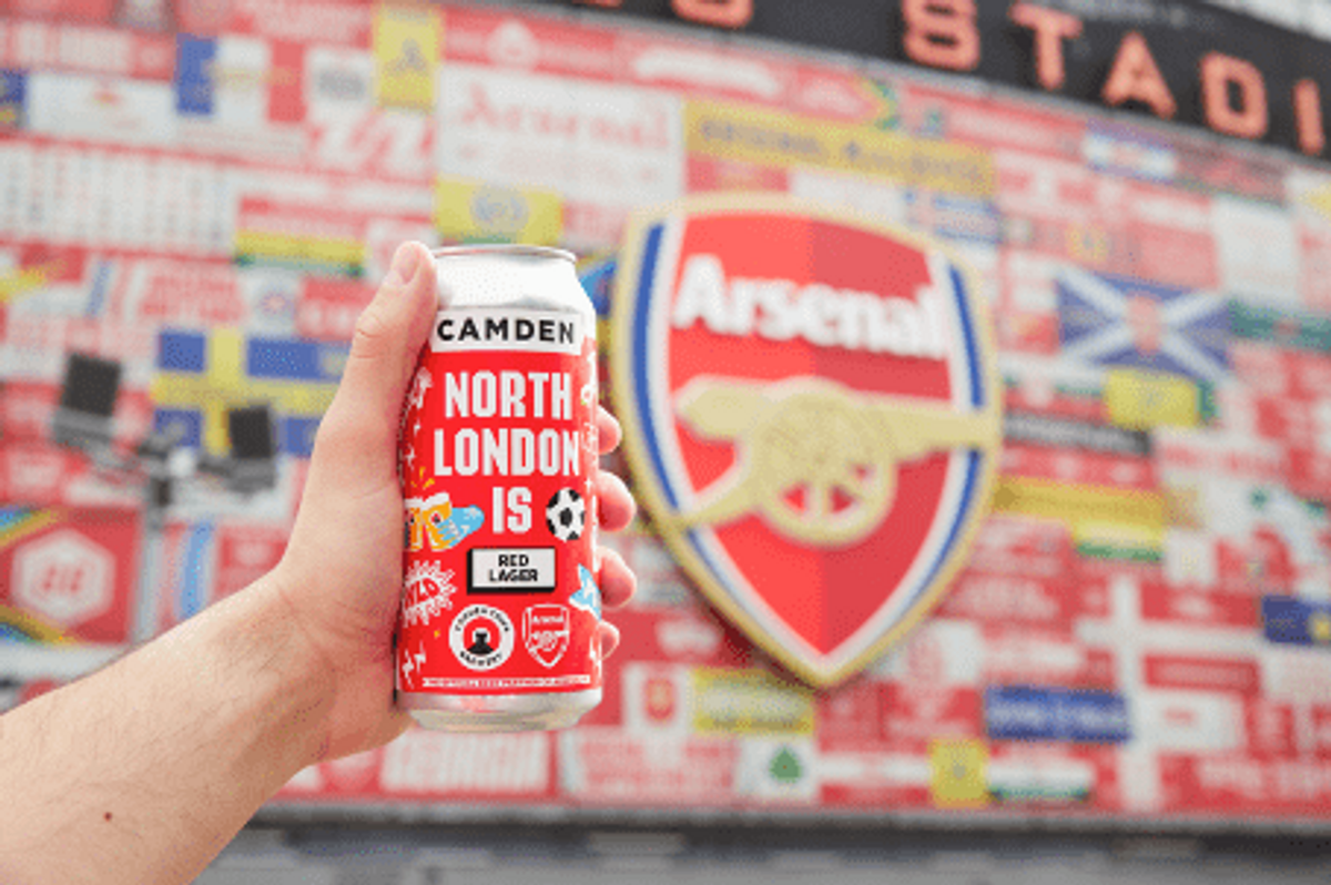 Camden Town Brewery renews partnership with Arsenal, launches fan-generated beer