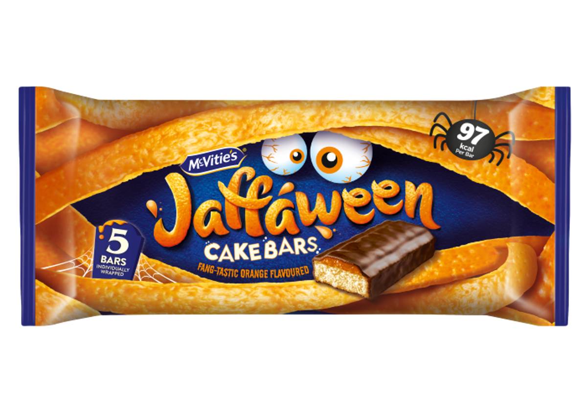 Mcvitie's brings back Jaffaween Cake Bars