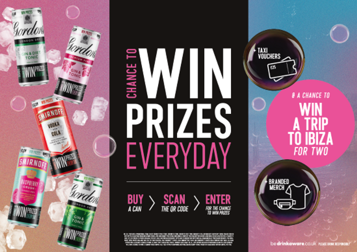 Diageo shakes up convenience with new RTD campaign