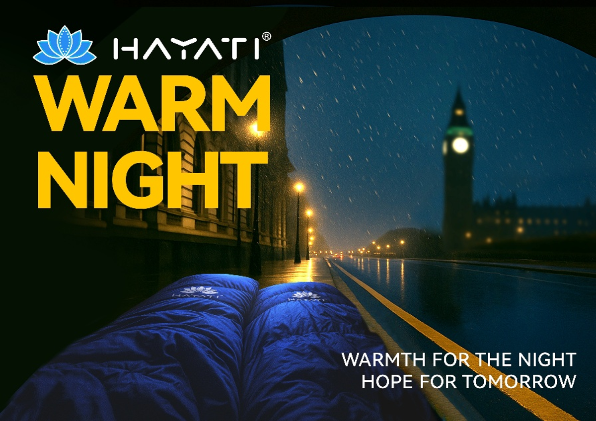 Hayati® Expands “Warm Night” Project to Support People Through Cold Season Across the UK