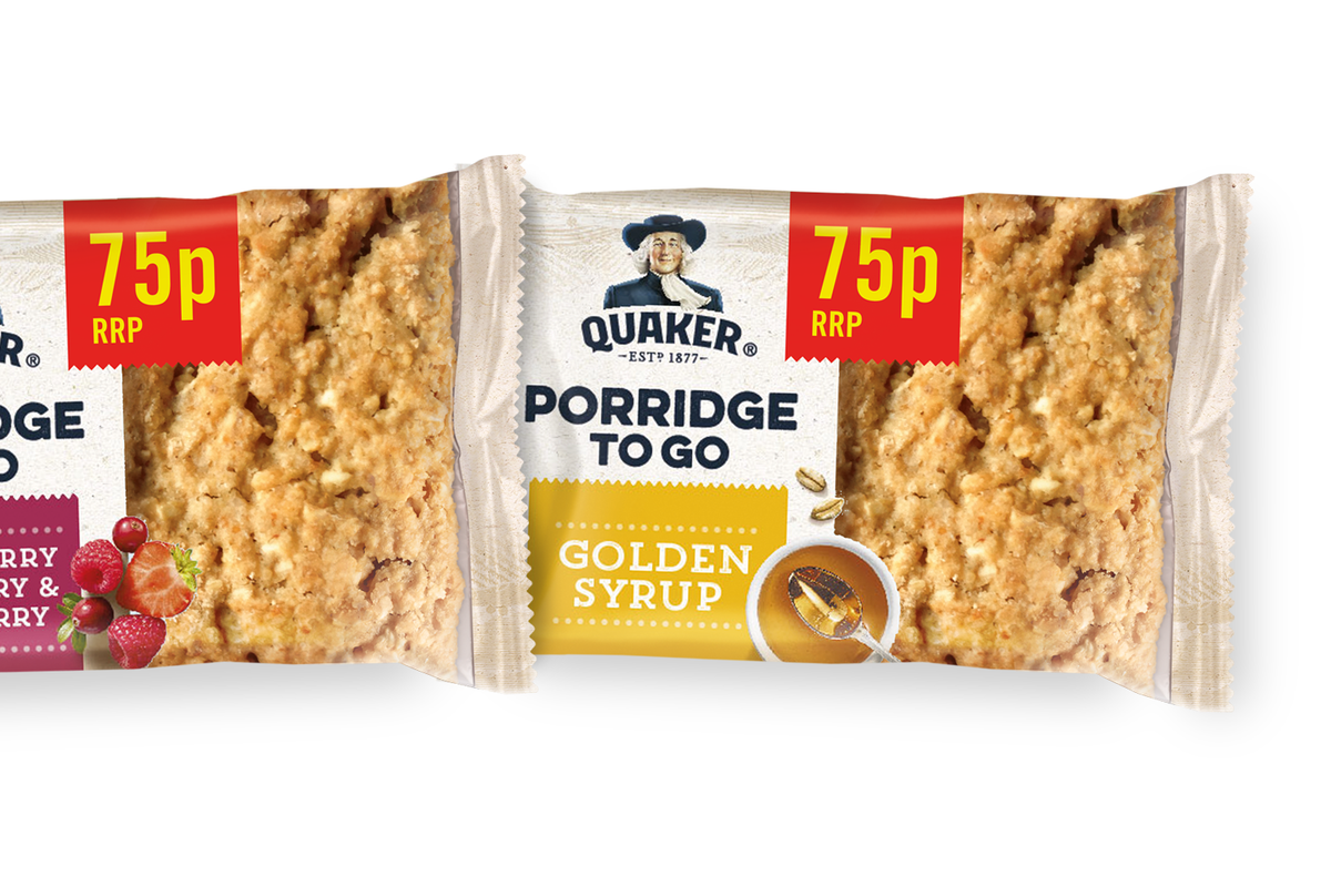 Quaker supports retailers with new PMP Porridge To Go bars
