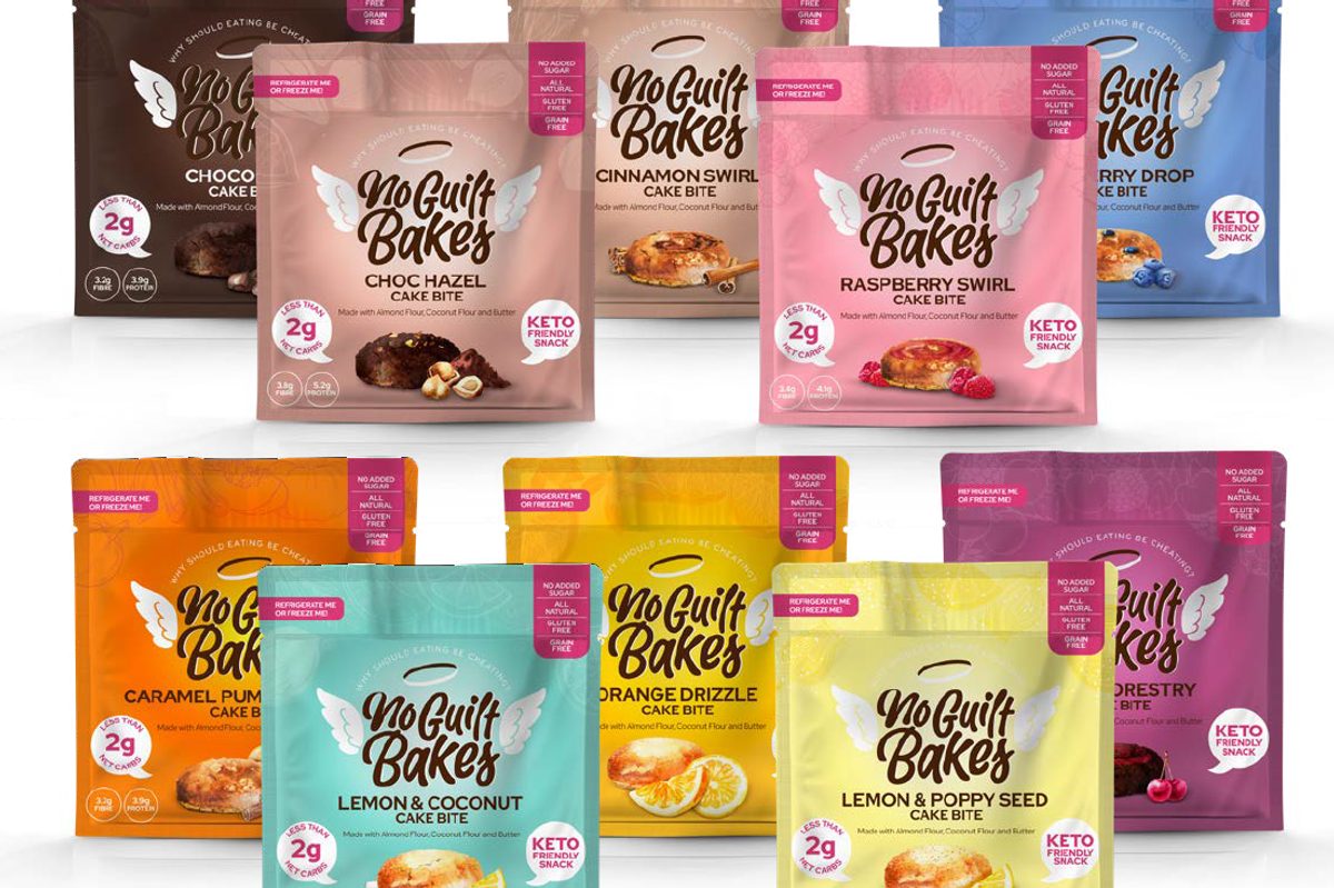 Keto-friendly No Guilt Bakes launches 6-strong on-the-go cakes range