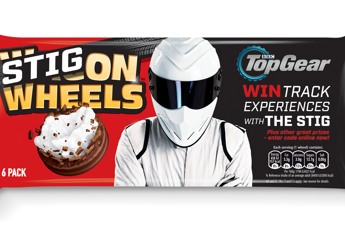 Wagon Wheels gears up for epic on-pack promotion with The Stig