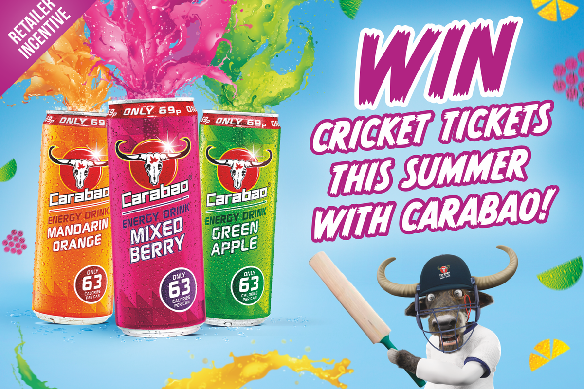Carabao launches retailer ticket promo for 2021 England cricket