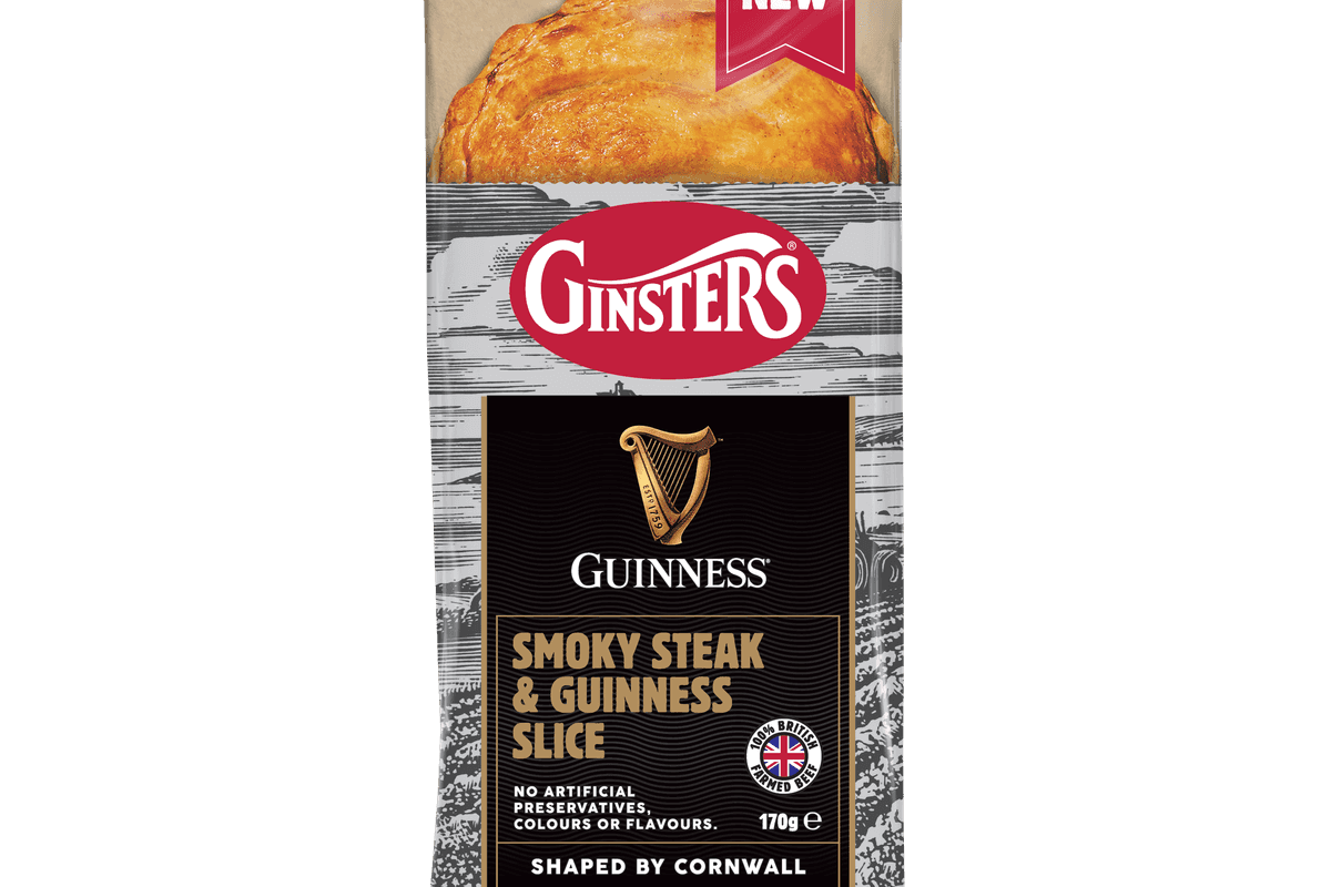 Ginsters And Guinness collaborate on new savoury slices
