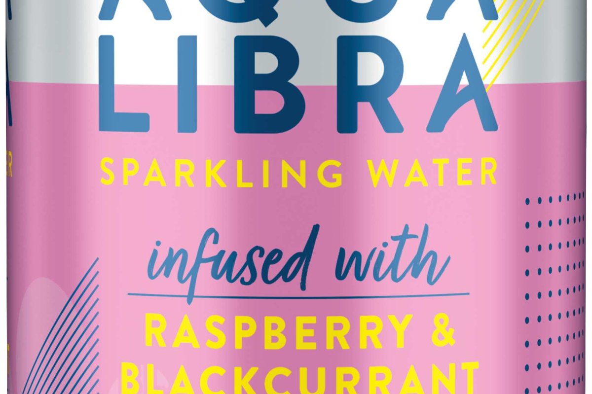 Aqua Libra launches new Raspberry & Blackcurrant flavour