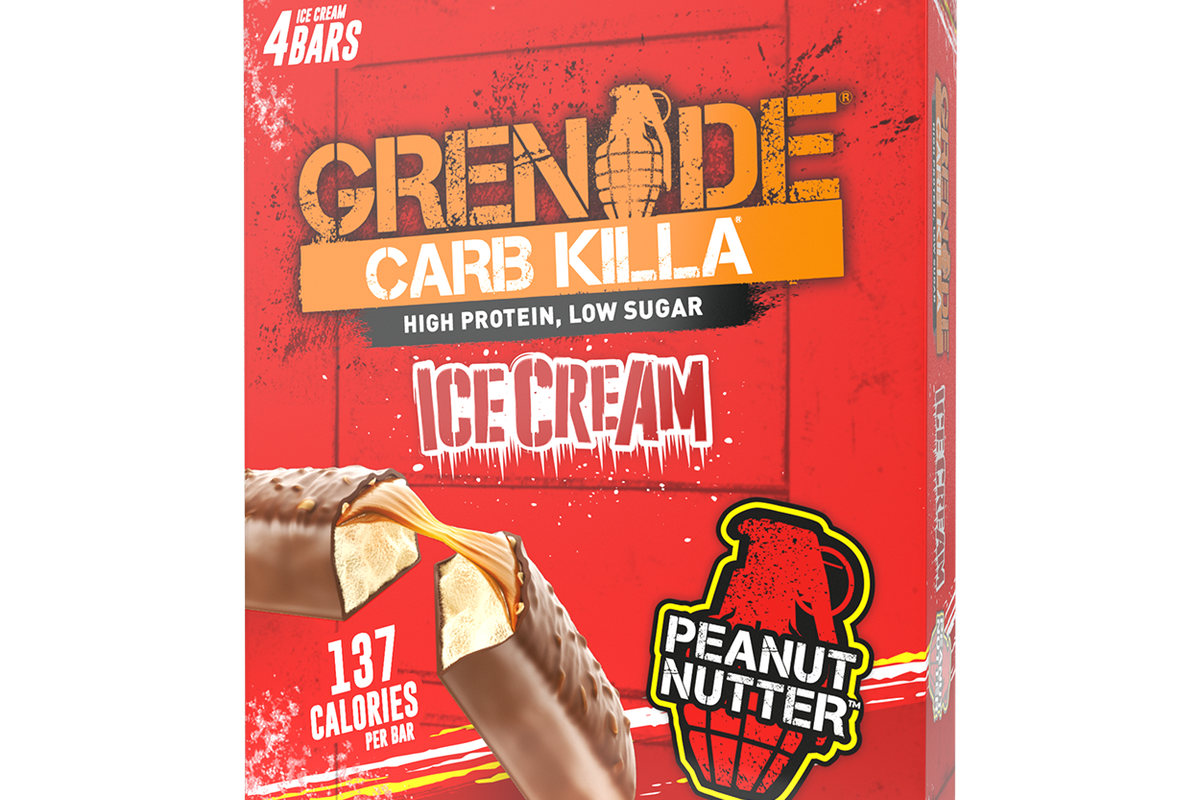 Grenade launch low sugar, high protein Carb Killa ice cream