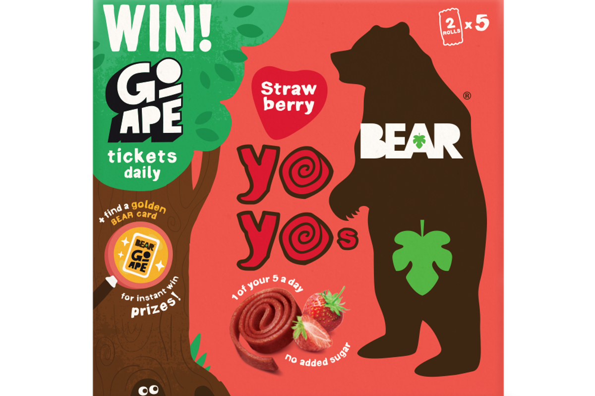 Bear encourages shoppers to go ape with on-pack promotion