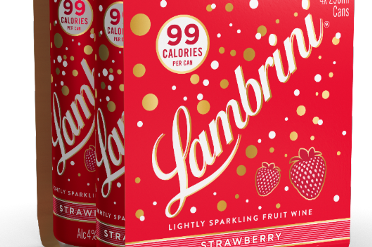 Lambrini launches new four-pack cans format