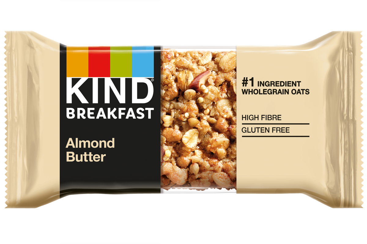 KIND broadens breakfast with Almond Butter bar