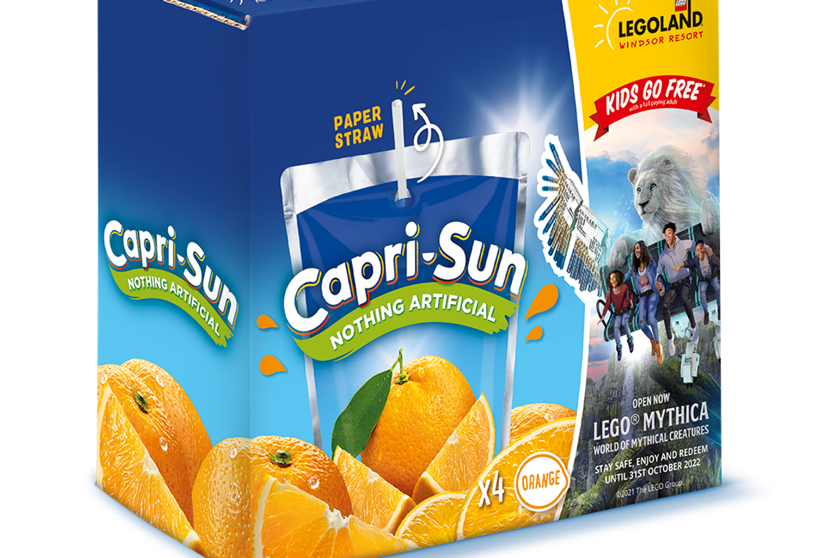 Capri-Sun launches Legoland on-pack promotion