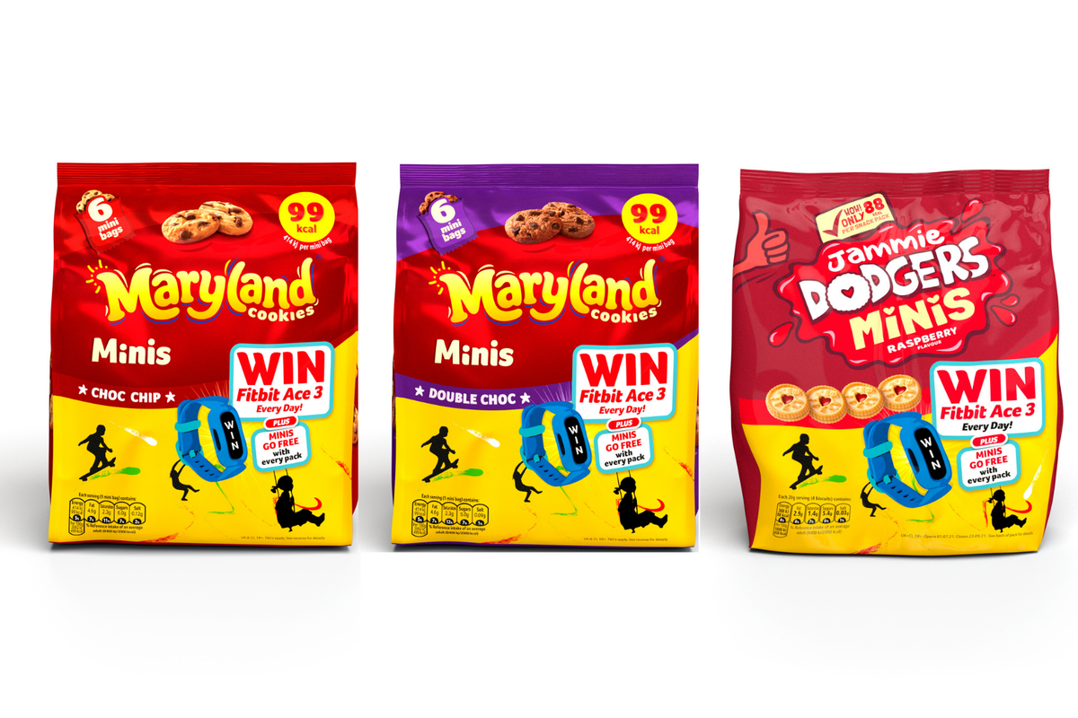 Burton’s brings back active on-pack