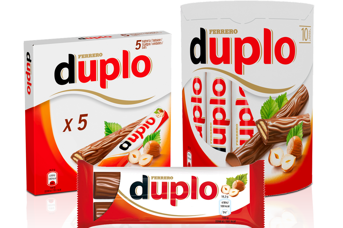 Ferrero launches Duplo – a new chocolate biscuit bar
