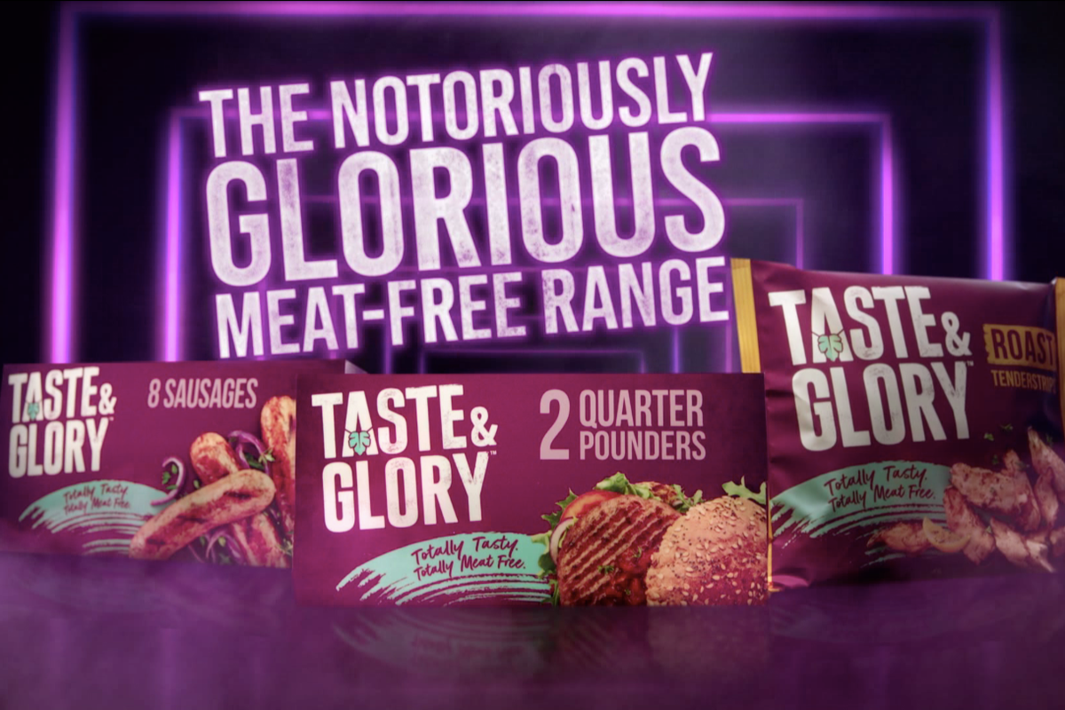Meat-free Taste & Glory launches new ‘Notoriously Glorious’ campaign