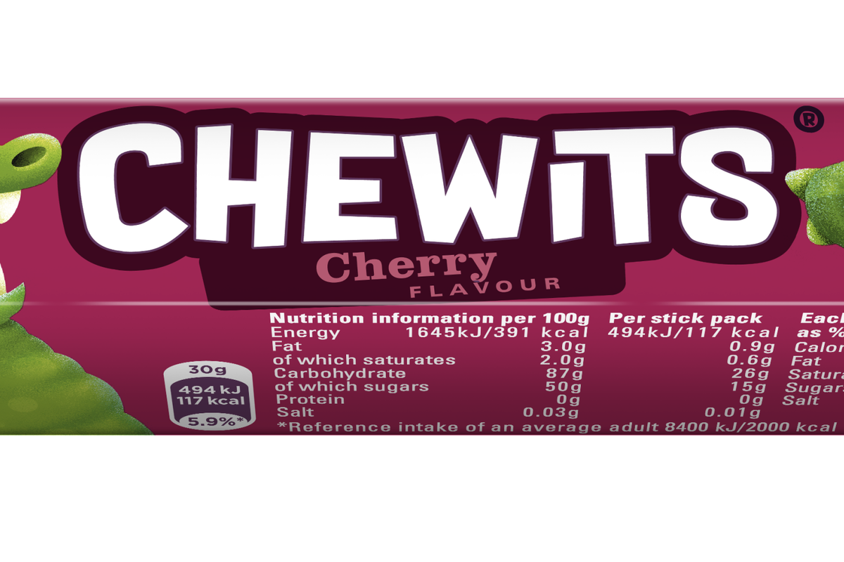 Chewits add four new flavours to its stick pack ranges