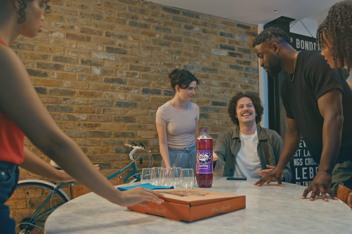 Ribena Sparkling ads and sponsorship with Friday Night In on 4 starts today