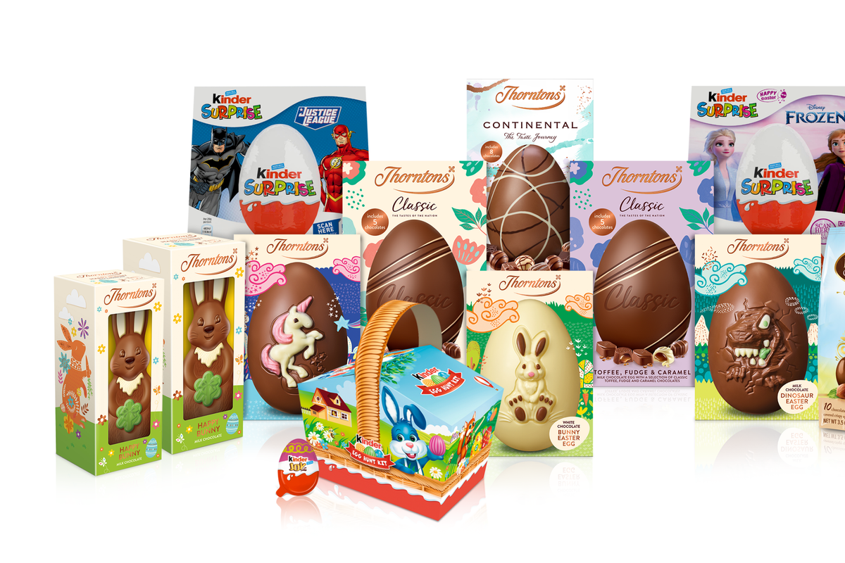 Ferrero’s Easter range undergoes cracking refresh
