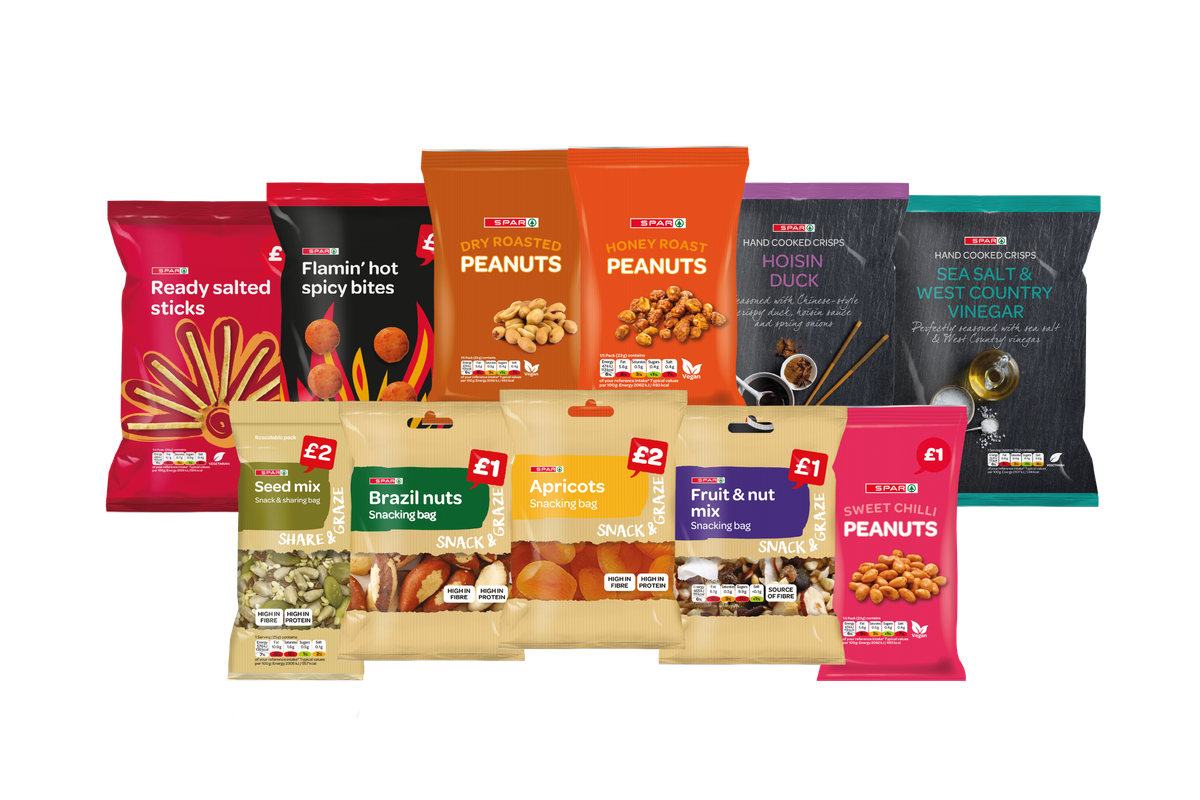 SPAR launches additions to own-label CSN range