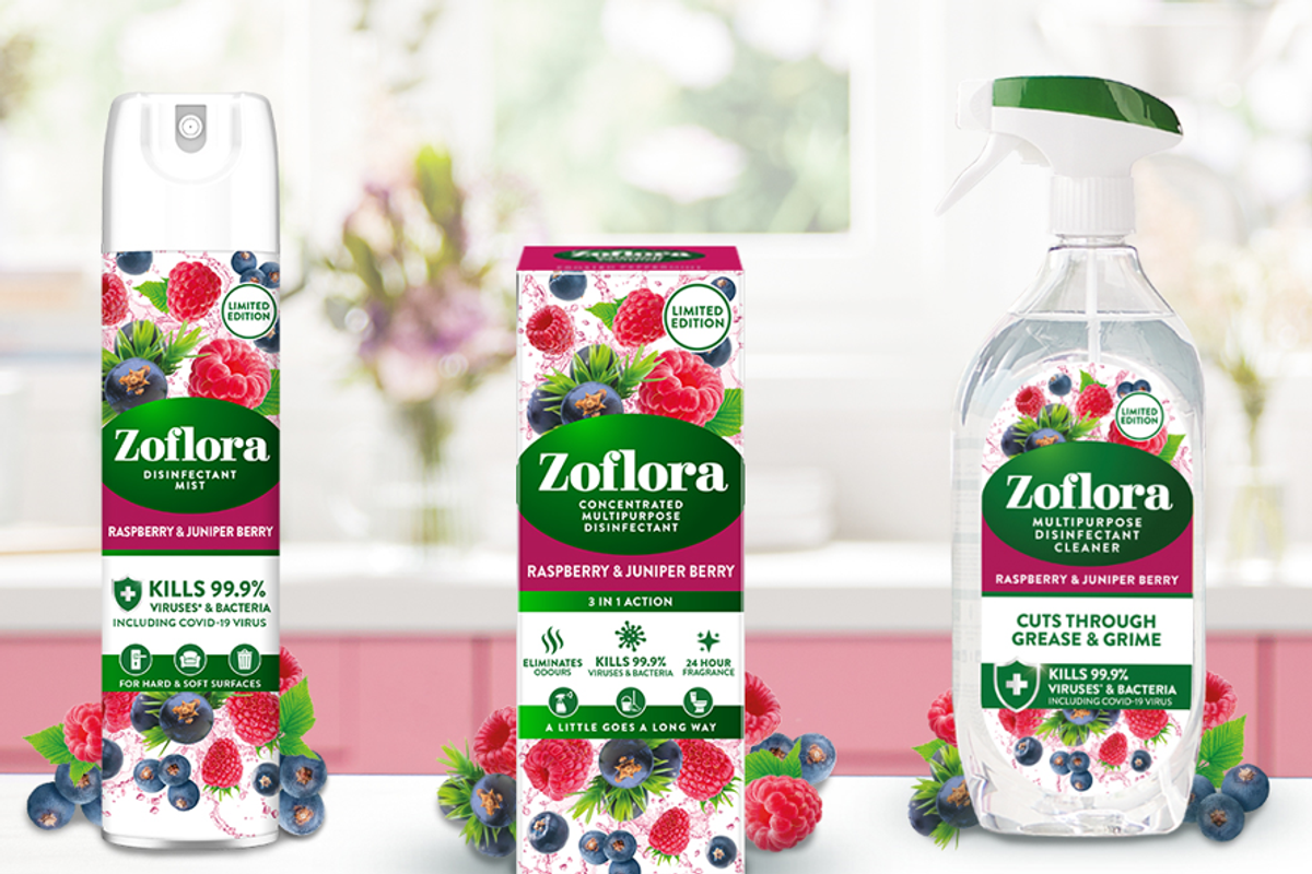 Zoflora launches brand new fragrance just like Gordon's pink gin