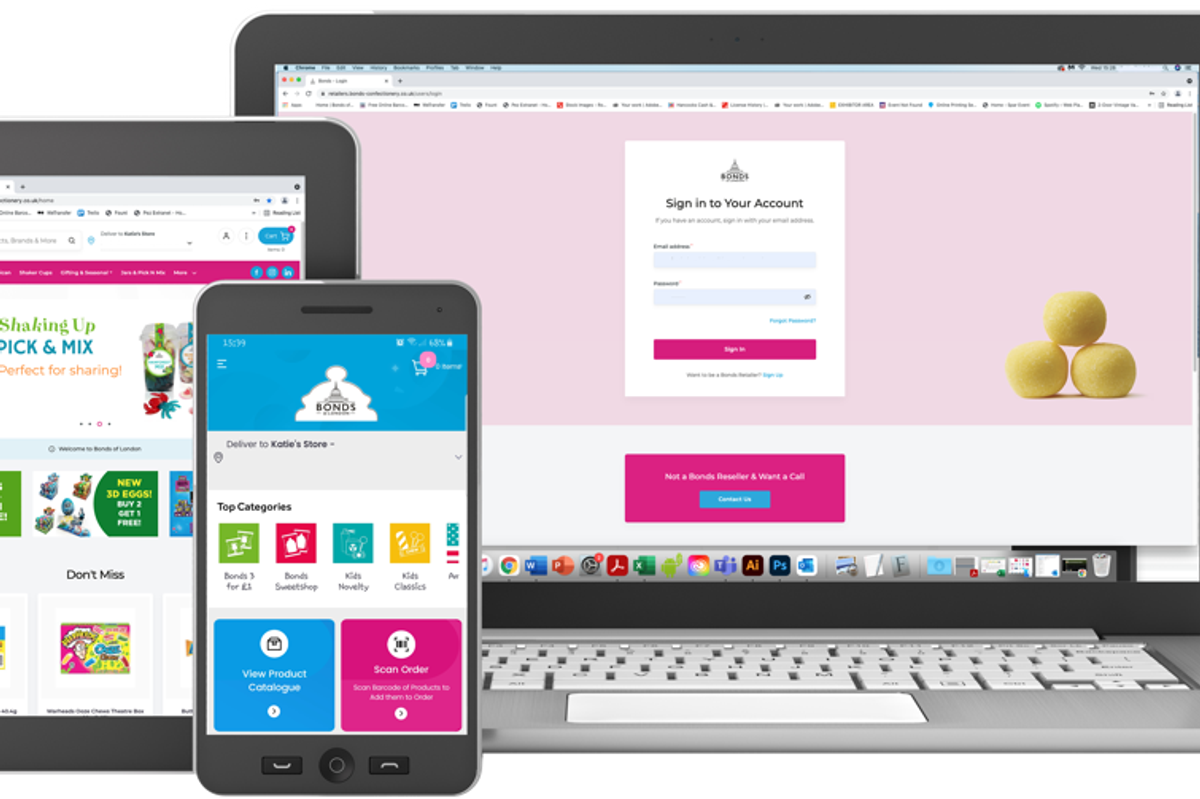 Bonds Confectionery launches new app and website