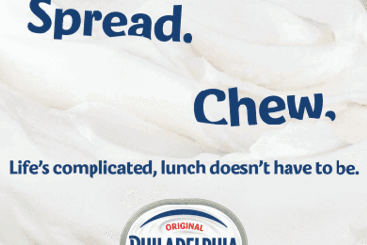 Pleasure in simplicity for Philadelphia campaign