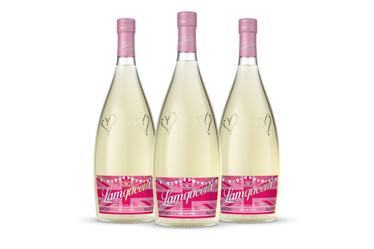 Lambrini launches limited-edition Jubilee Lamqueeni