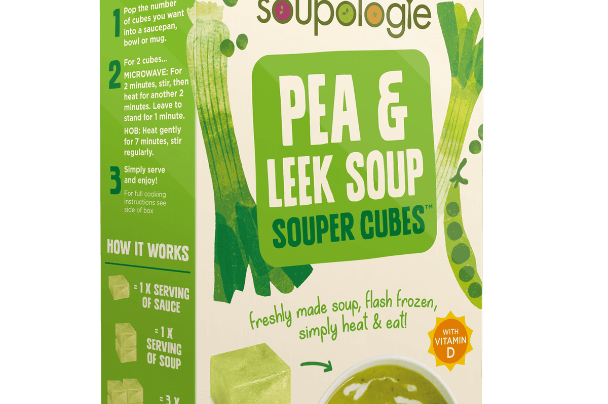 Soupologie’s eco-friendly, frozen soup cubes now available from wholesalers