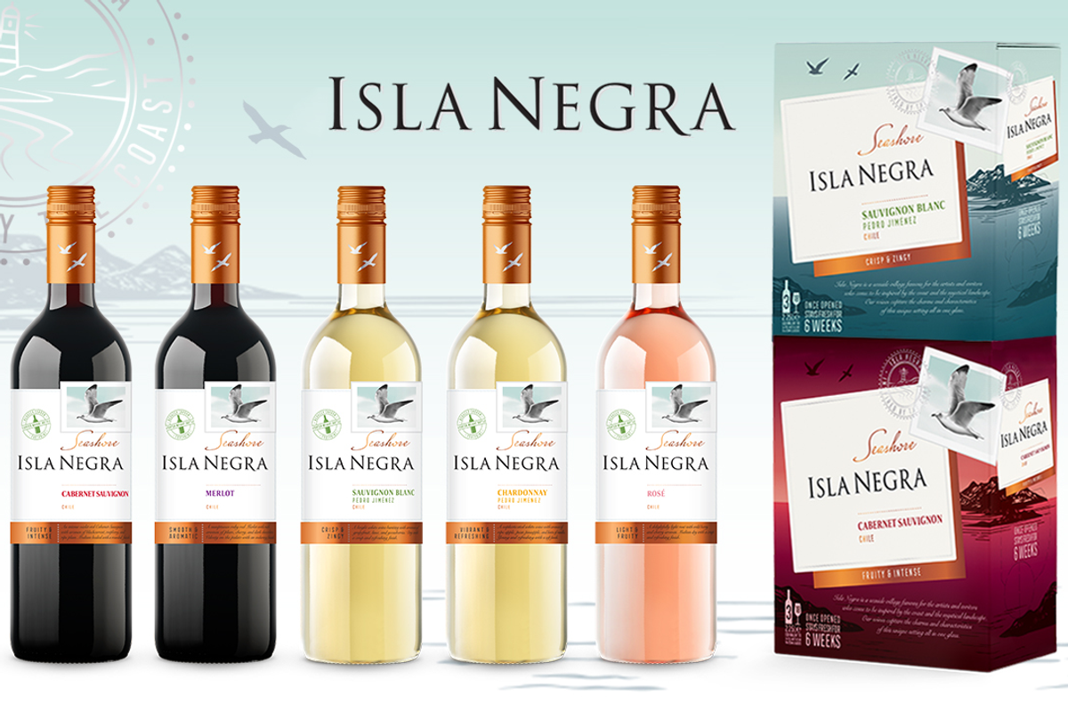 CyT's Top 10 Wine Brand Isla Negra arrives in redesigned lightweight bottle
