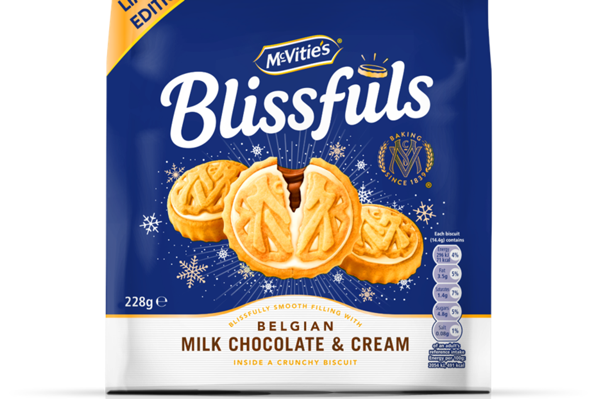 McVitie’s unveils limited edition Blissfuls within sweet seasonal selection