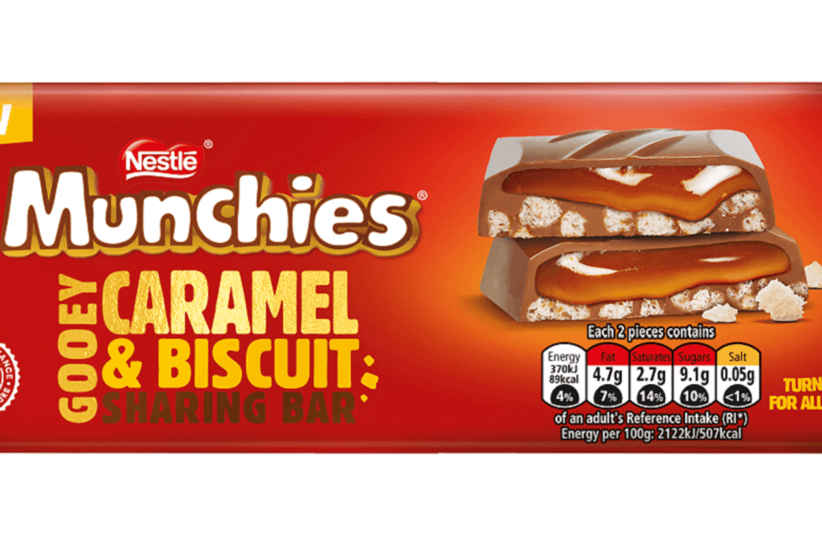 Nestlé launches new Munchies sharing bar
