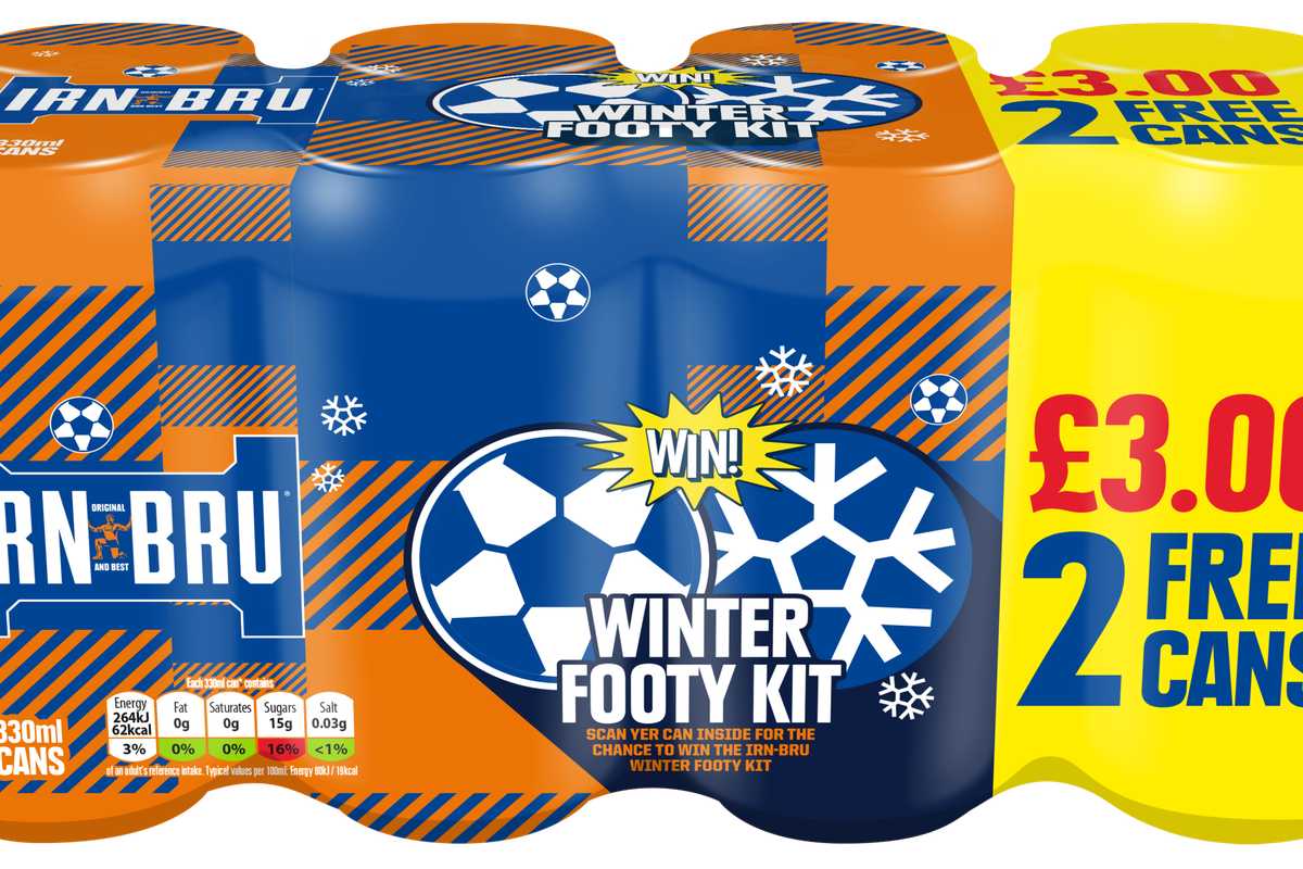 Win official World Cup ‘Stay at Home’ kits with IRN-BRU