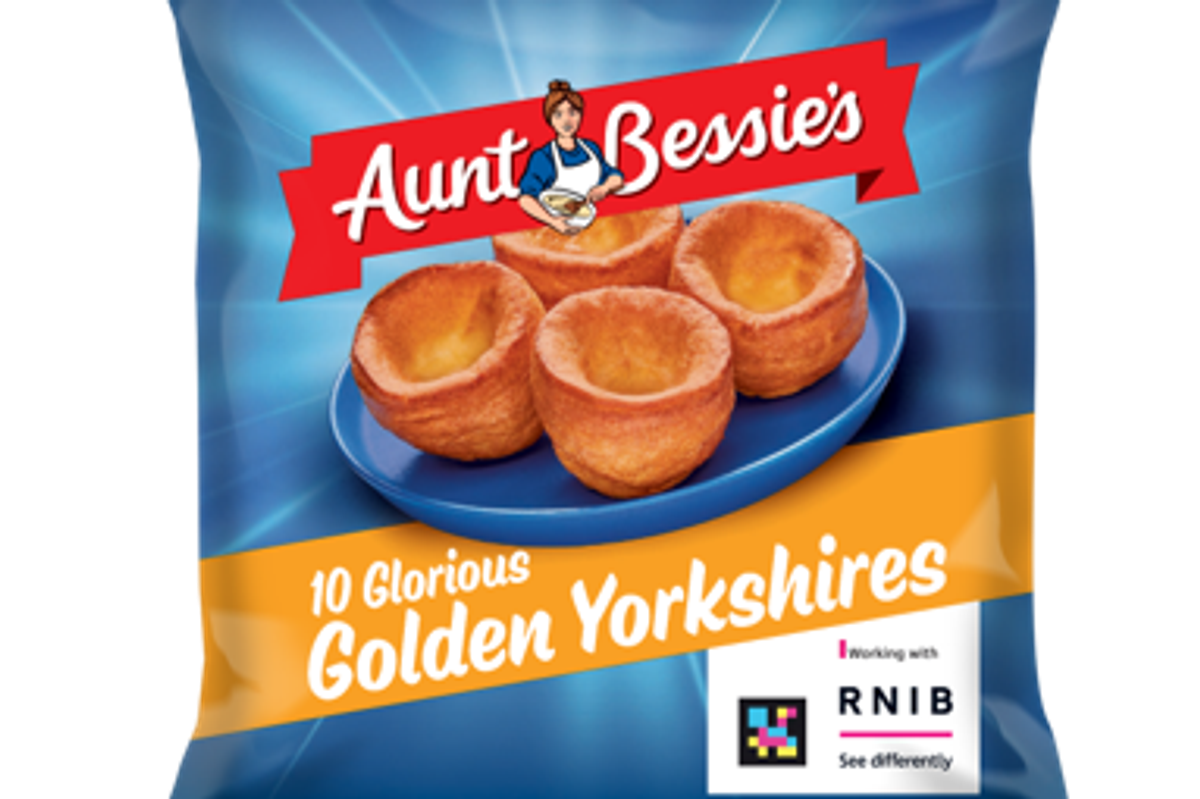 Aunt Bessie’s introduces NaviLens tech to aid partially sighted community