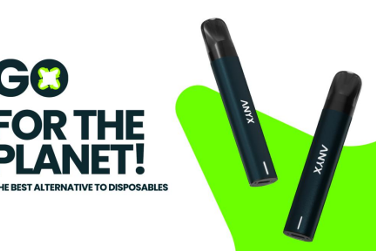 Anyx unveils 'sustainable' vape Anyx GO