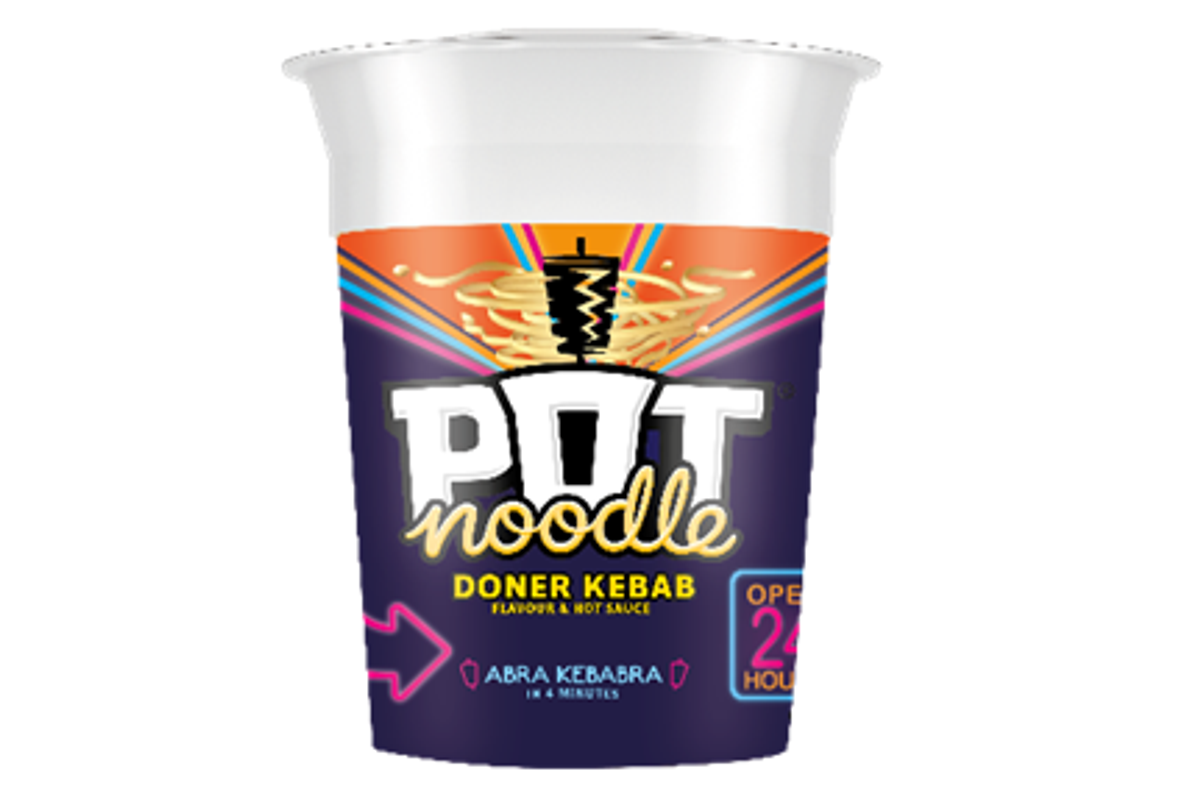 Pot Noodle launches new Doner Kebab flavour
