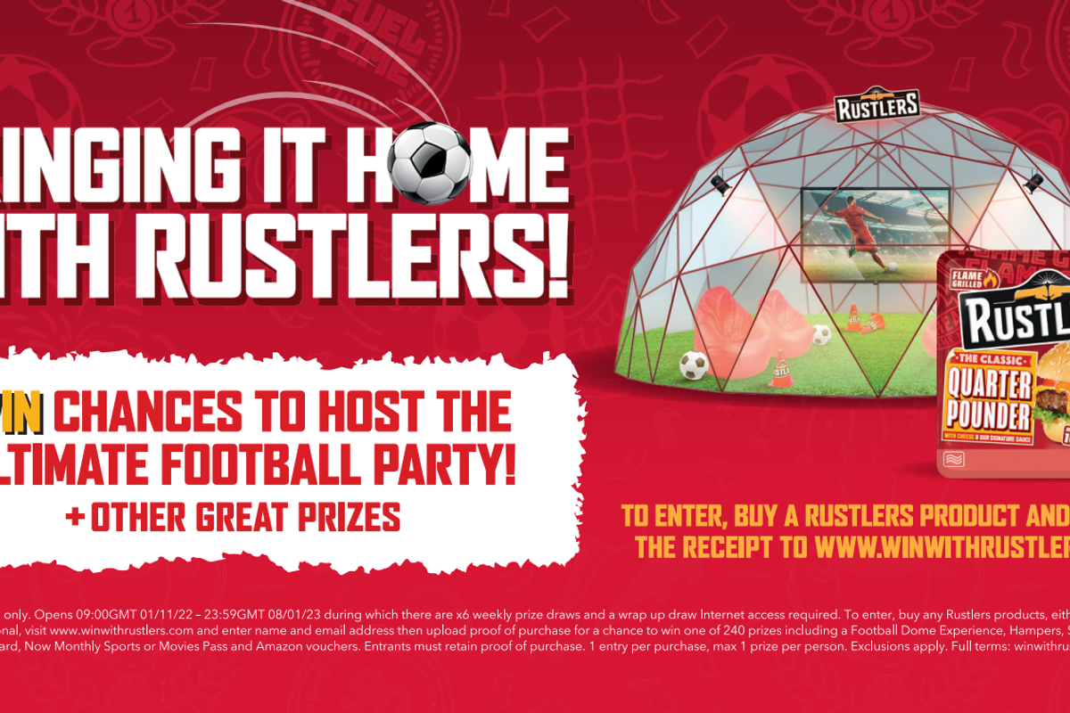 Get ‘match ready’ to win £1,000 cash with Rustlers