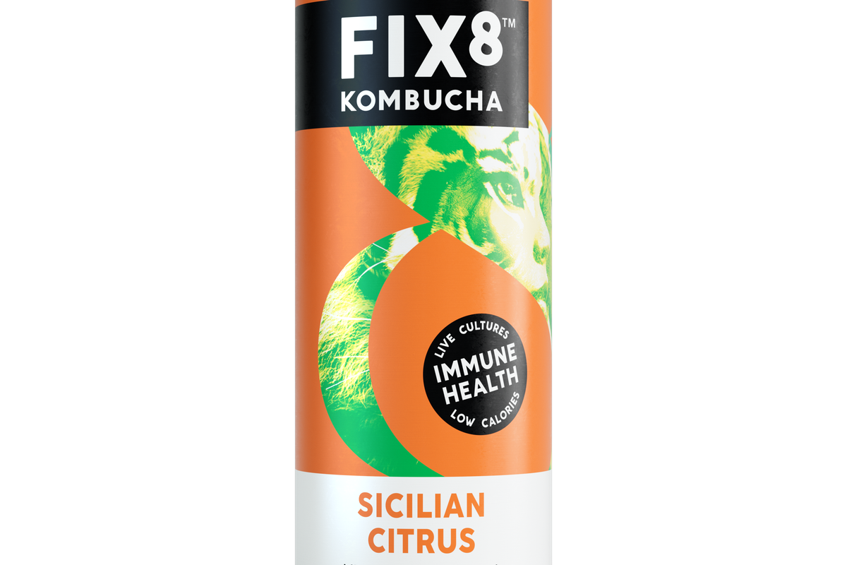 Fix8 Kombucha is the first to feature probiotic live cultures and vitamin C
