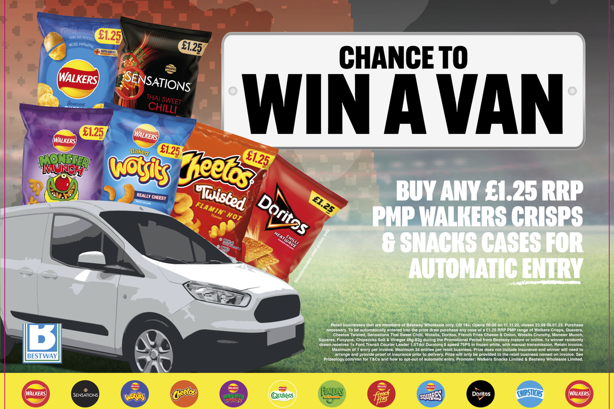 Win a Van – PepsiCo partners with Bestway to give back to retailers