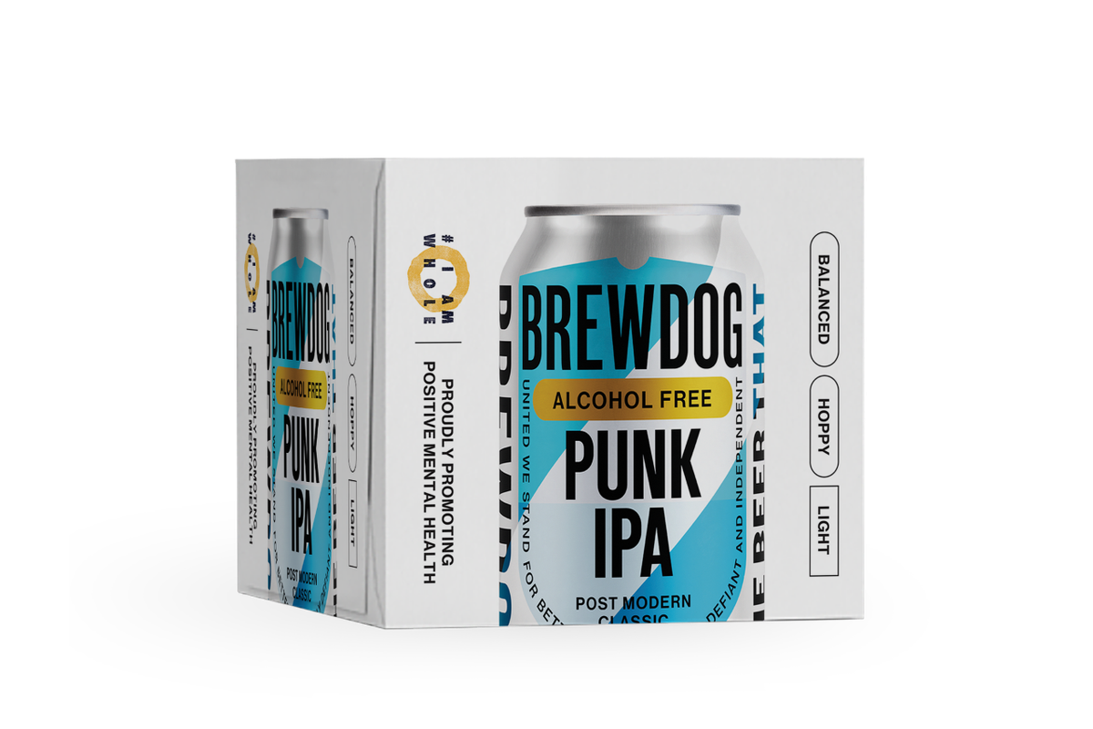 BrewDog promotes positive mental health on-pack