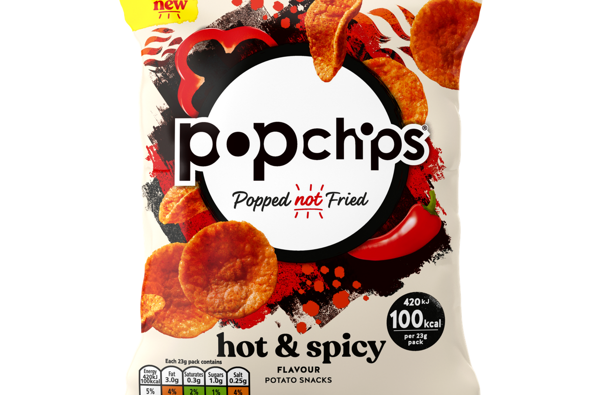 KP Snacks fires up healthy snacking with the launch of popchips Hot & Spicy